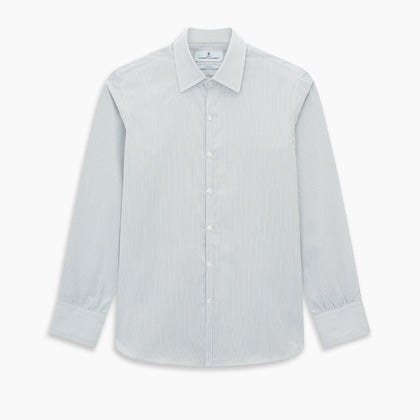 Grey Ripple Double Pinstripe Westminster Shirt Image 8