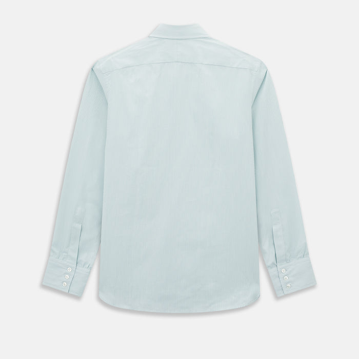 Sage Ripple Double Pinstripe Westminster Shirt Image 2
