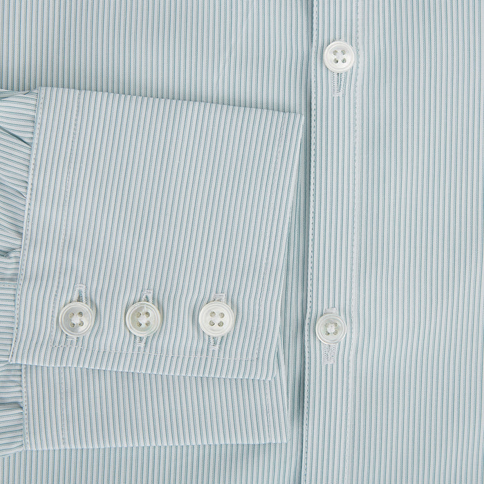 Sage Ripple Double Pinstripe Westminster Shirt Image 3