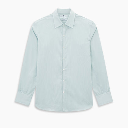 Sage Ripple Double Pinstripe Westminster Shirt Image 8