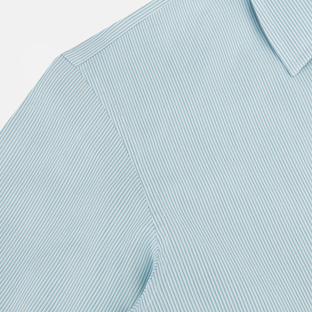 Turquoise Ripple Double Pinstripe Westminster Shirt 15