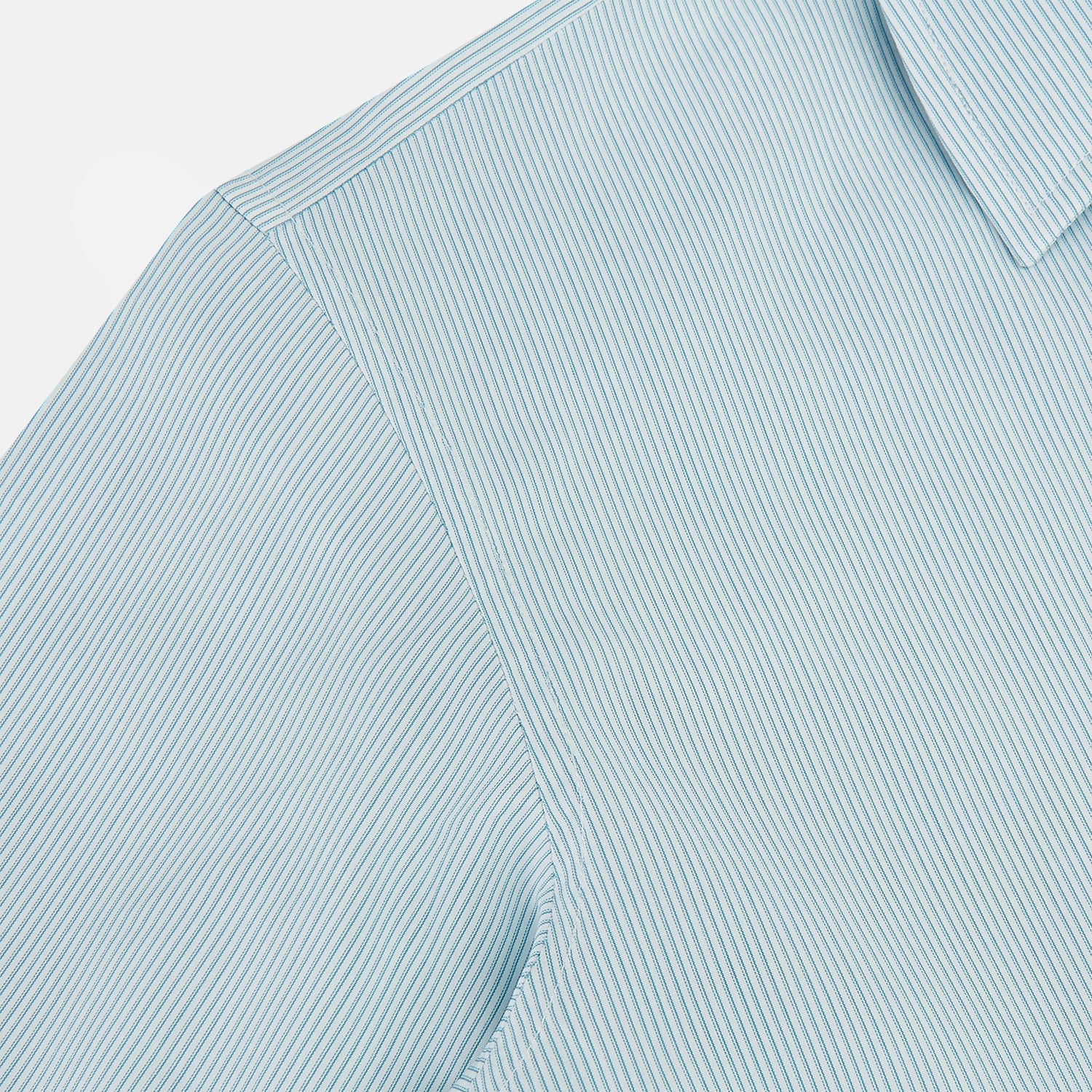 View 6 of product Turquoise Ripple Double Pinstripe Westminster Shirt 15