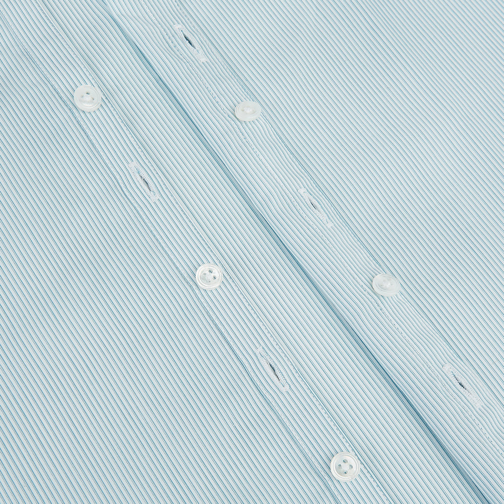 Turquoise Ripple Double Pinstripe Westminster Shirt 15