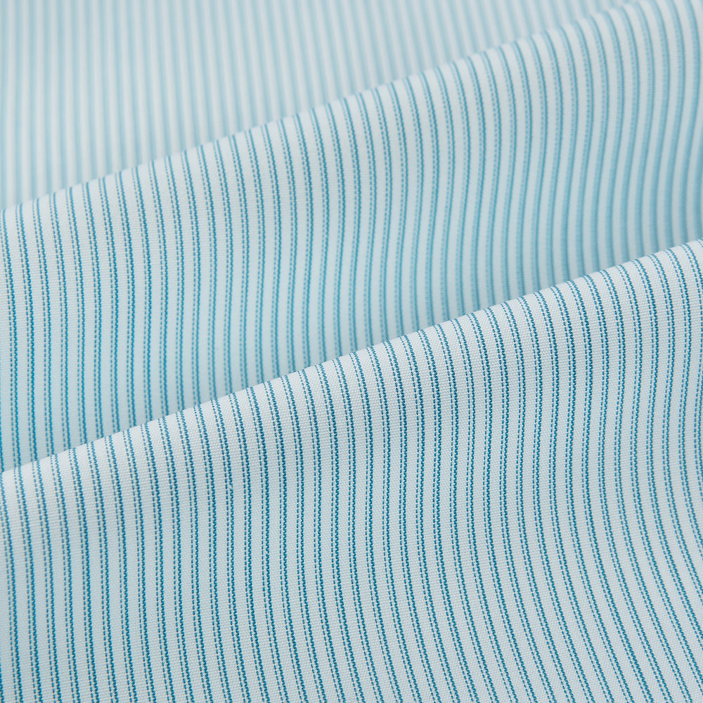 Turquoise Ripple Double Pinstripe Westminster Shirt 15
