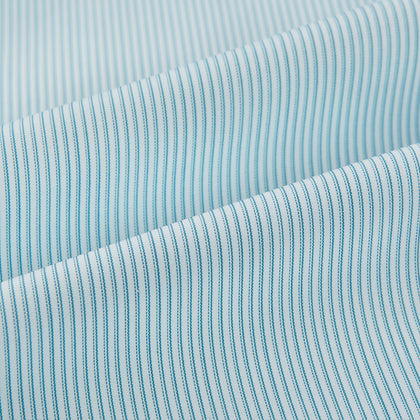 Turquoise Ripple Double Pinstripe Westminster Shirt Image 7