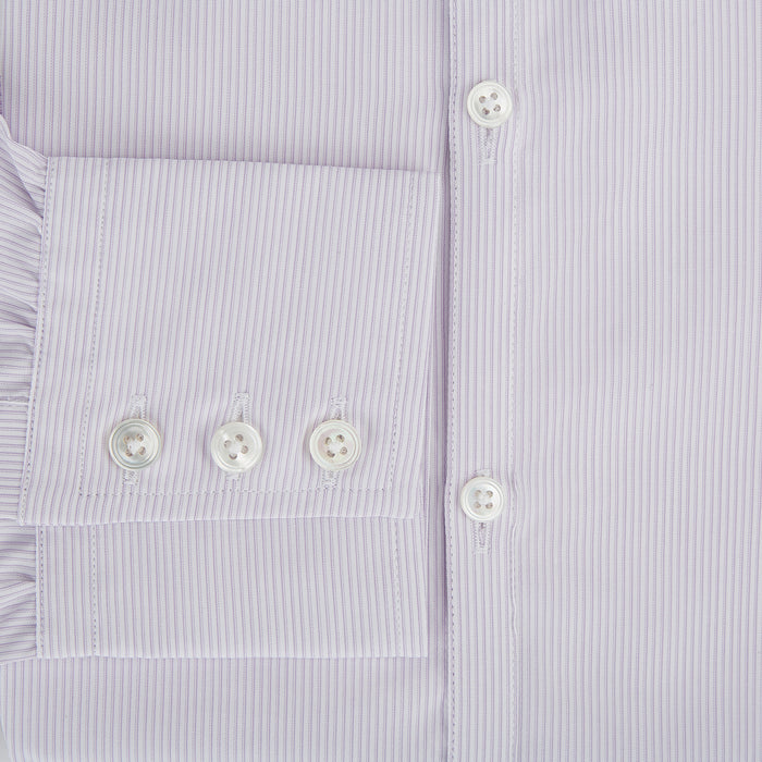 Pale Pink Ripple Double Pinstripe Westminster Shirt Image 3