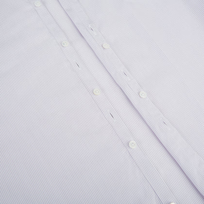 Pale Pink Ripple Double Pinstripe Westminster Shirt Image 6