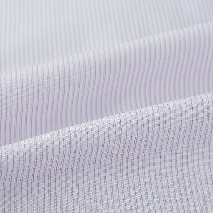 Pale Pink Ripple Double Pinstripe Westminster Shirt Image 7