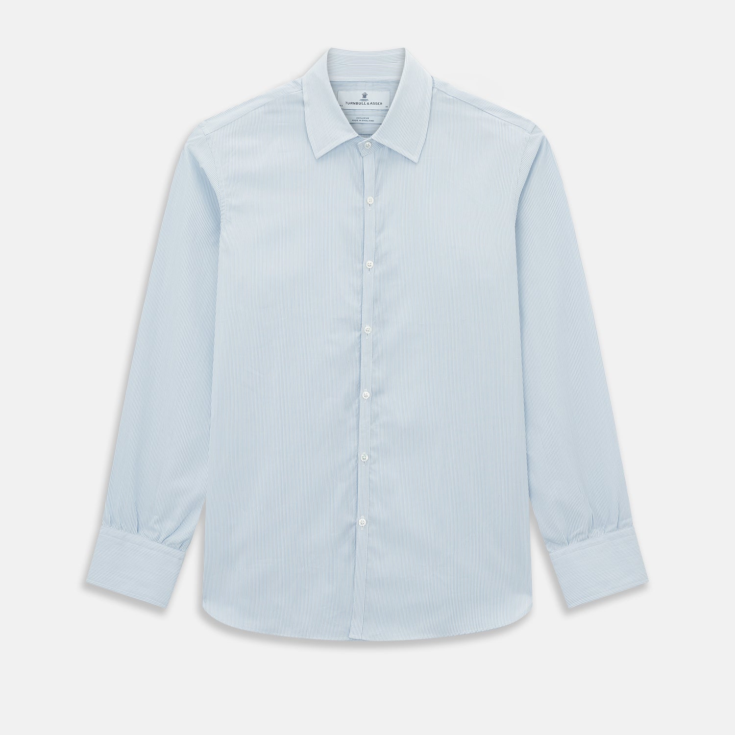 View 1 of product Colony Blue Ripple Double Pinstripe Westminster Shirt 15