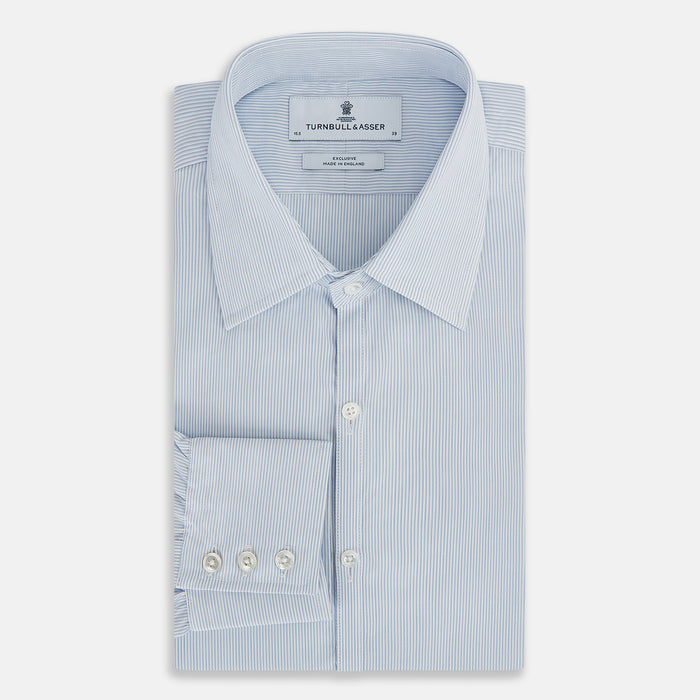 Colony Blue Ripple Double Pinstripe Westminster Shirt Image 4
