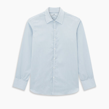 Colony Blue Ripple Double Pinstripe Westminster Shirt Image 8