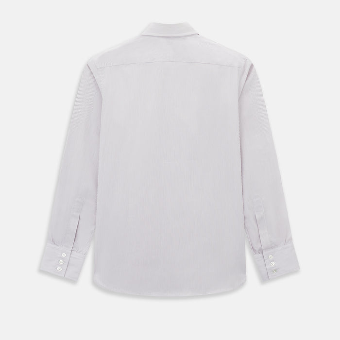 Lilac Ripple Double Pinstripe Westminster Shirt Image 2