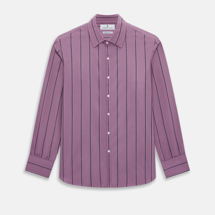 Antique Pink Track Stripe Westminster Shirt