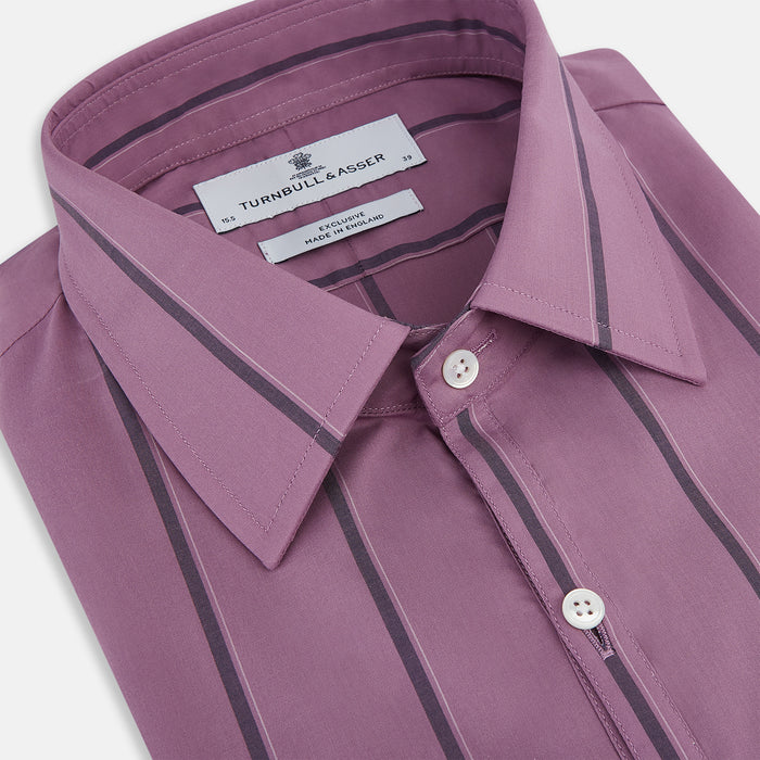 Antique Pink Track Stripe Westminster Shirt Image 1