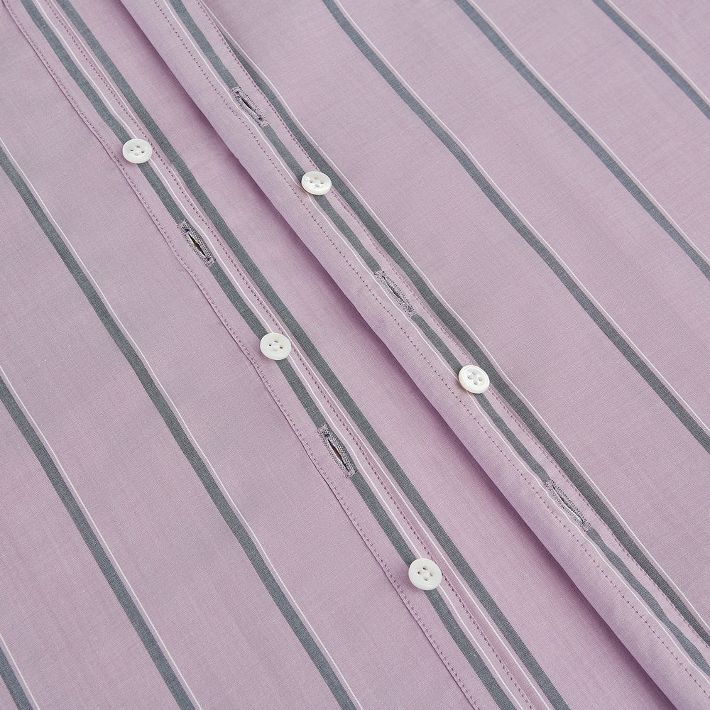 Lilac Track Stripe Westminster Shirt 19
