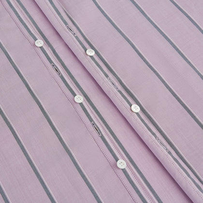 Lilac Track Stripe Westminster Shirt Image 7