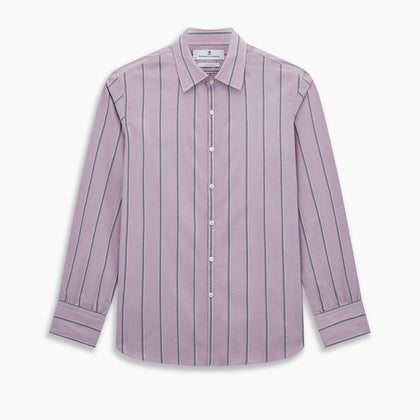 Lilac Track Stripe Westminster Shirt Image 17