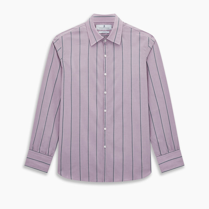 Lilac Track Stripe Westminster Shirt Image 9
