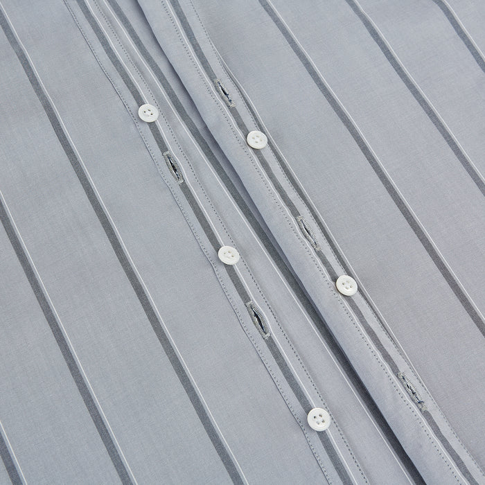 Light Grey Track Stripe Westminster Shirt Image 6