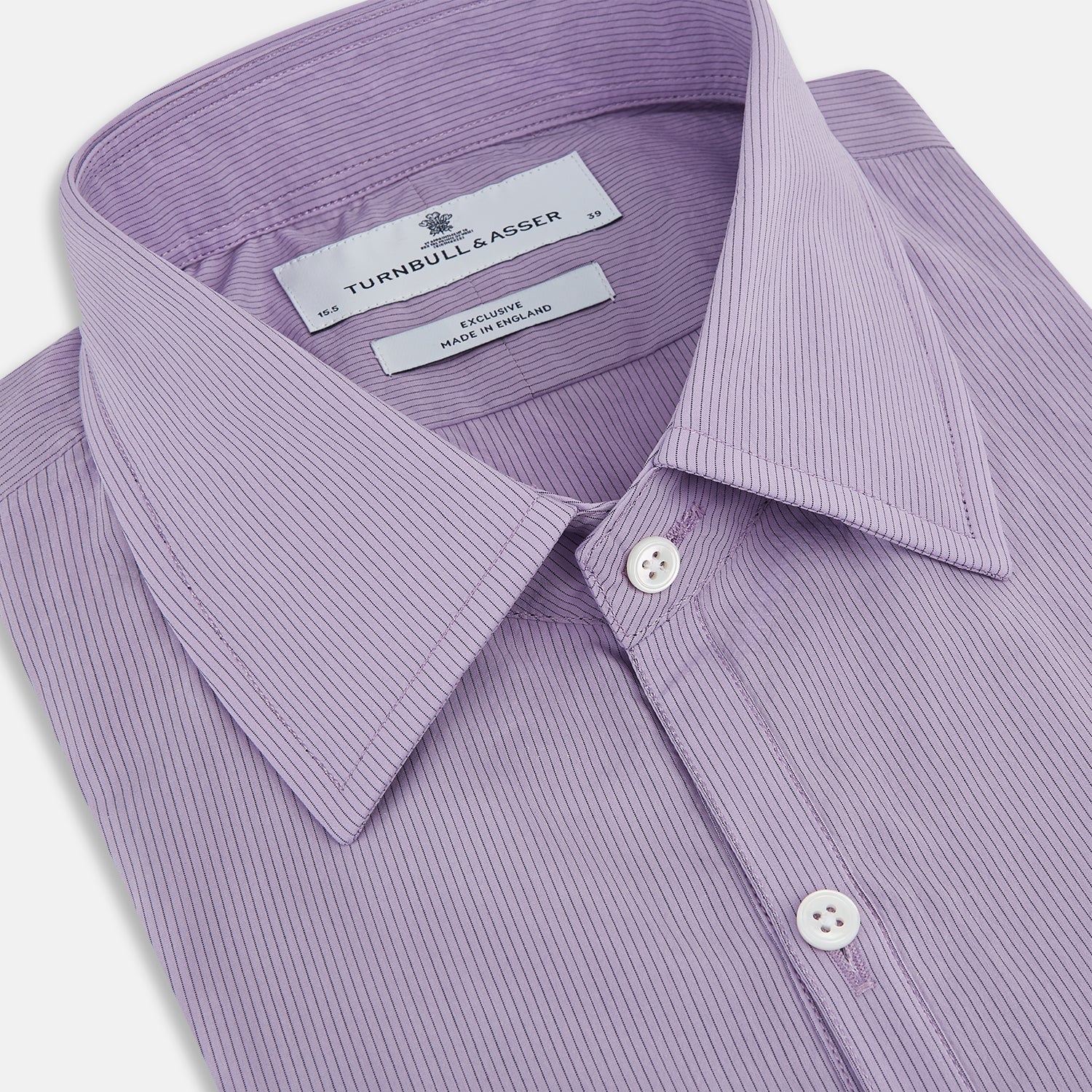 View 2 of product Lilac Pinstripe Westminster Shirt 19