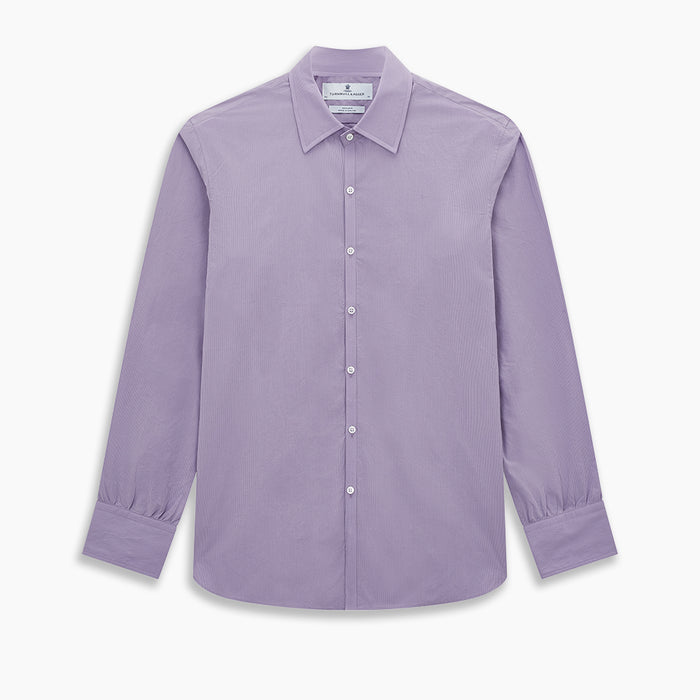 Lilac Pinstripe Westminster Shirt Image 8