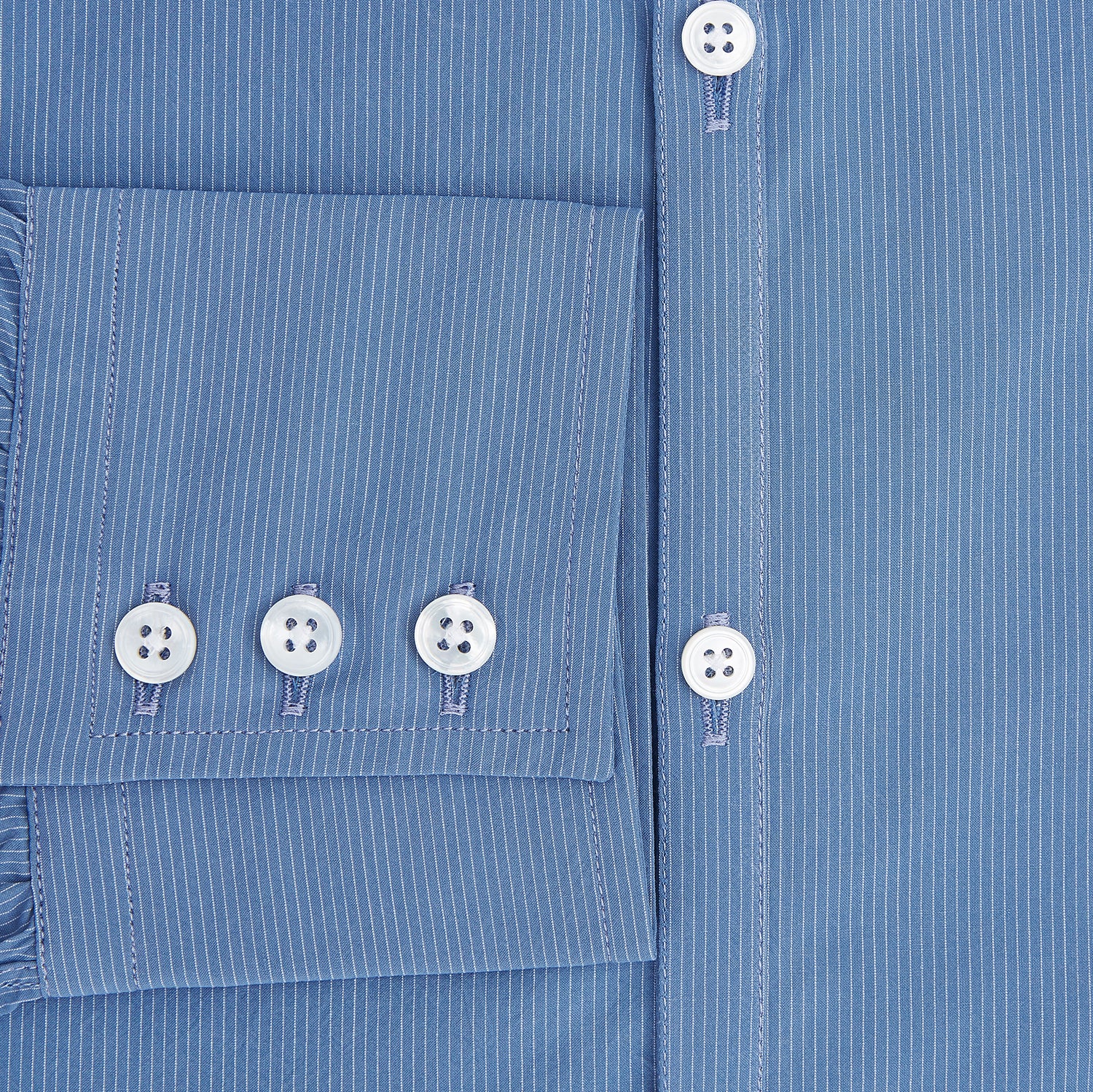 View 4 of product Colony Blue Pinstripe Westminster Shirt 19