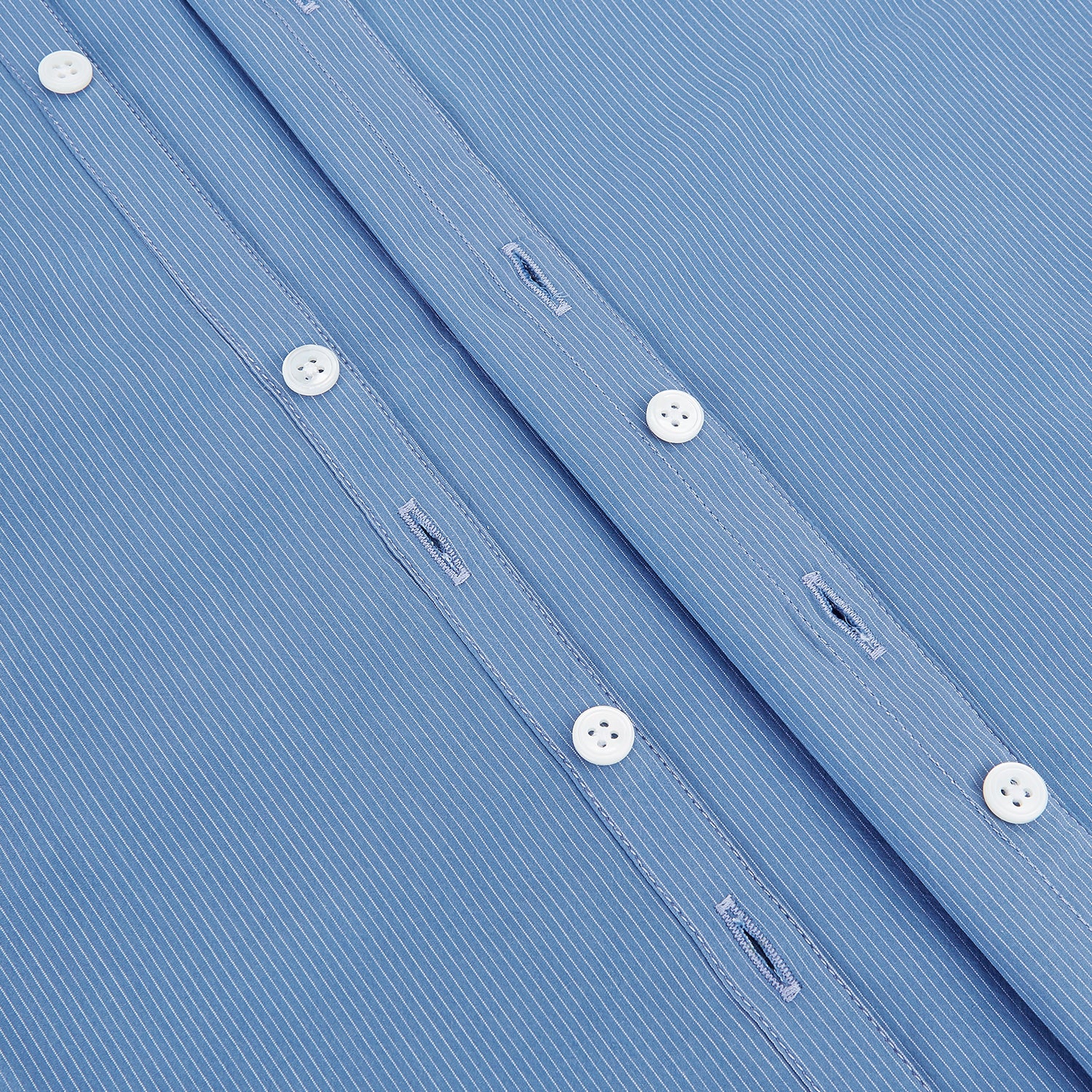 View 7 of product Colony Blue Pinstripe Westminster Shirt 19