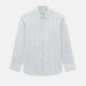 Navy Double Bar Graph Check Westminster Shirt 14.5