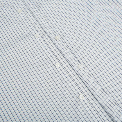 Navy Double Bar Graph Check Westminster Shirt Image 6