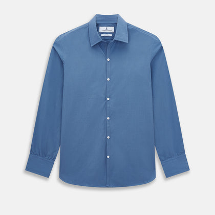 Colony Blue Pin Check Windsor Shirt
