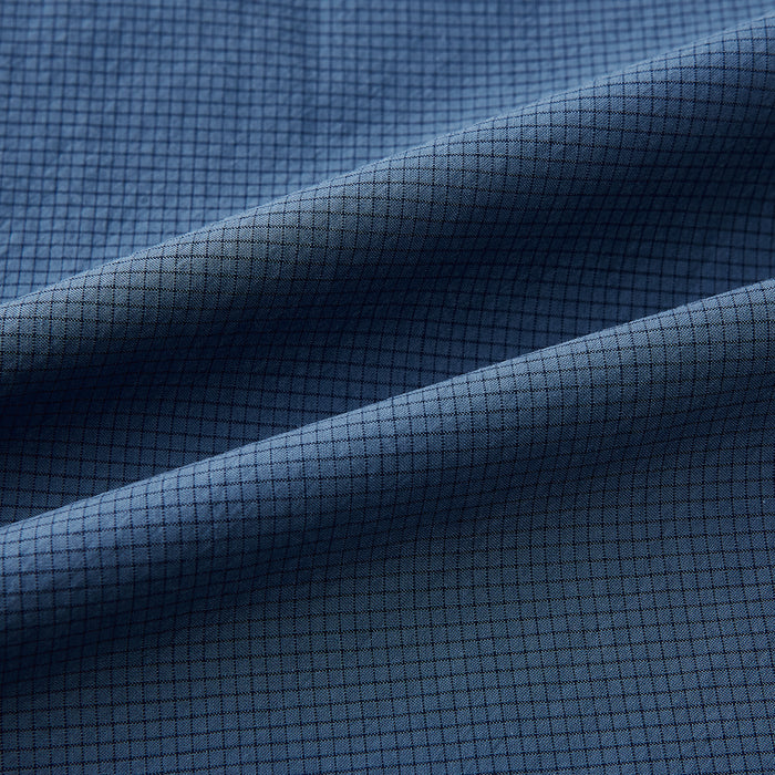 Steel Grey Pin Check Windsor Shirt Image 7