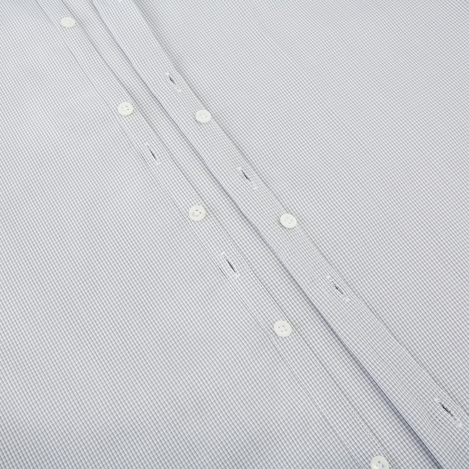 View 7 of product Grey Micro-Tattersall Check Windsor Shirt 16