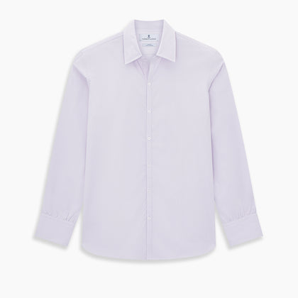 Pale Pink Micro-Tattersall Check Windsor Shirt Image 8