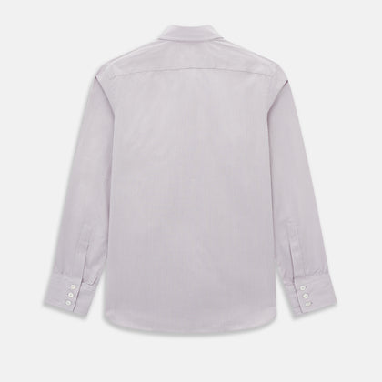 Lilac Shadow Check Windsor Shirt Image 2