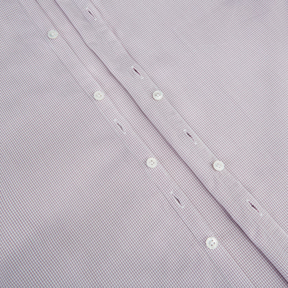 Lilac Shadow Check Windsor Shirt Image 6
