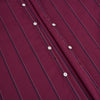 View 7 of product Wine Track Stripe Windsor Shirt 19