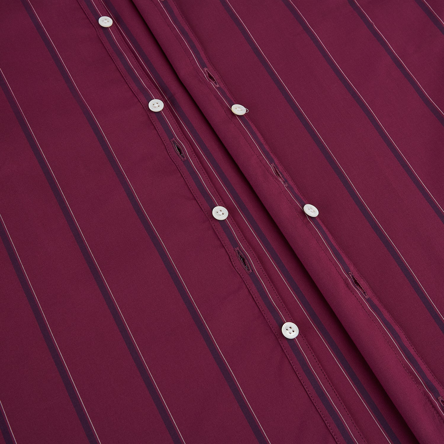 View 7 of product Wine Track Stripe Windsor Shirt 19