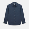 View 1 of product Navy and White Pinstripe Windsor Shirt 19