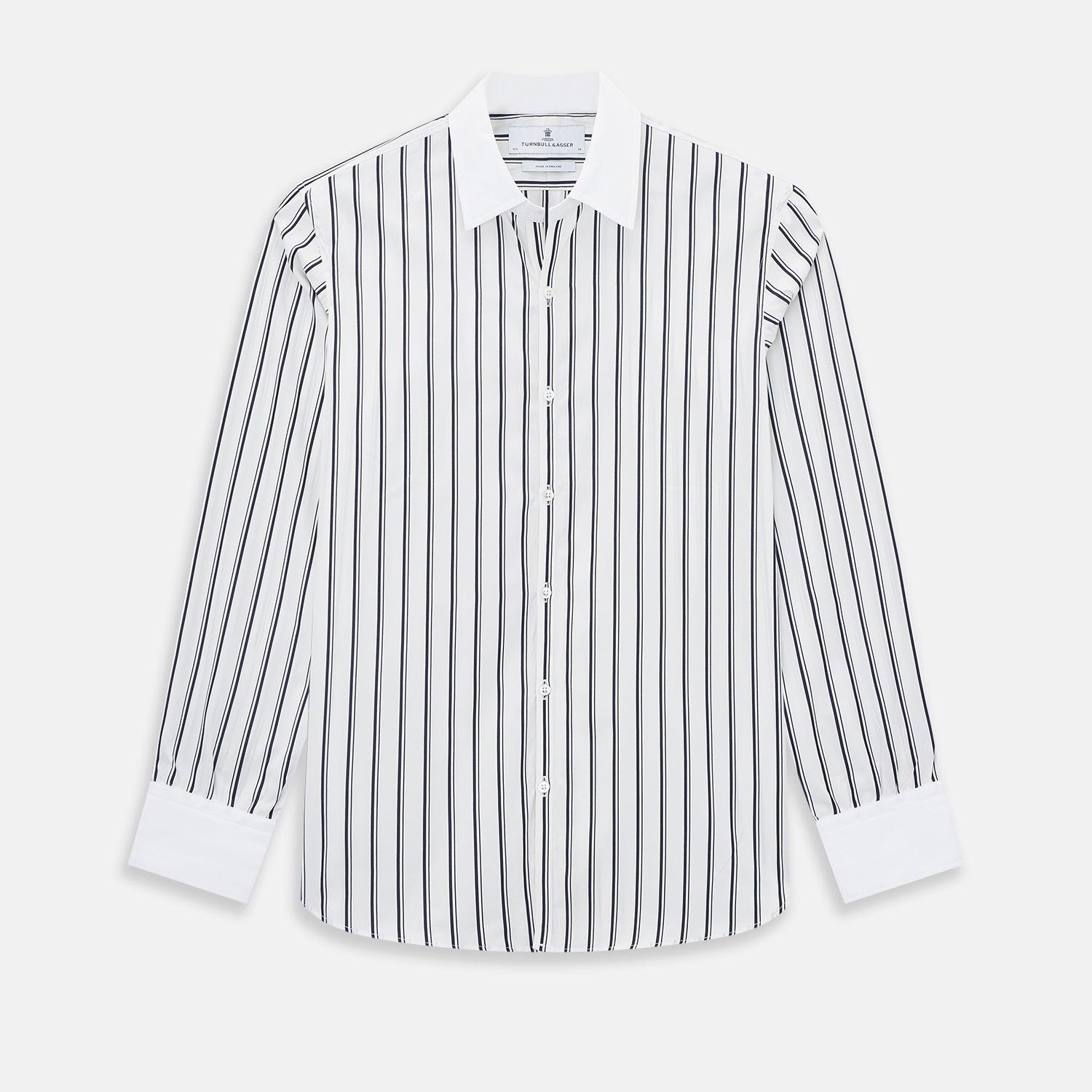 View 1 of product SHIRTS RF WH WINDSOR OPEN CLR WH 3BC NAVY STRIPE 19