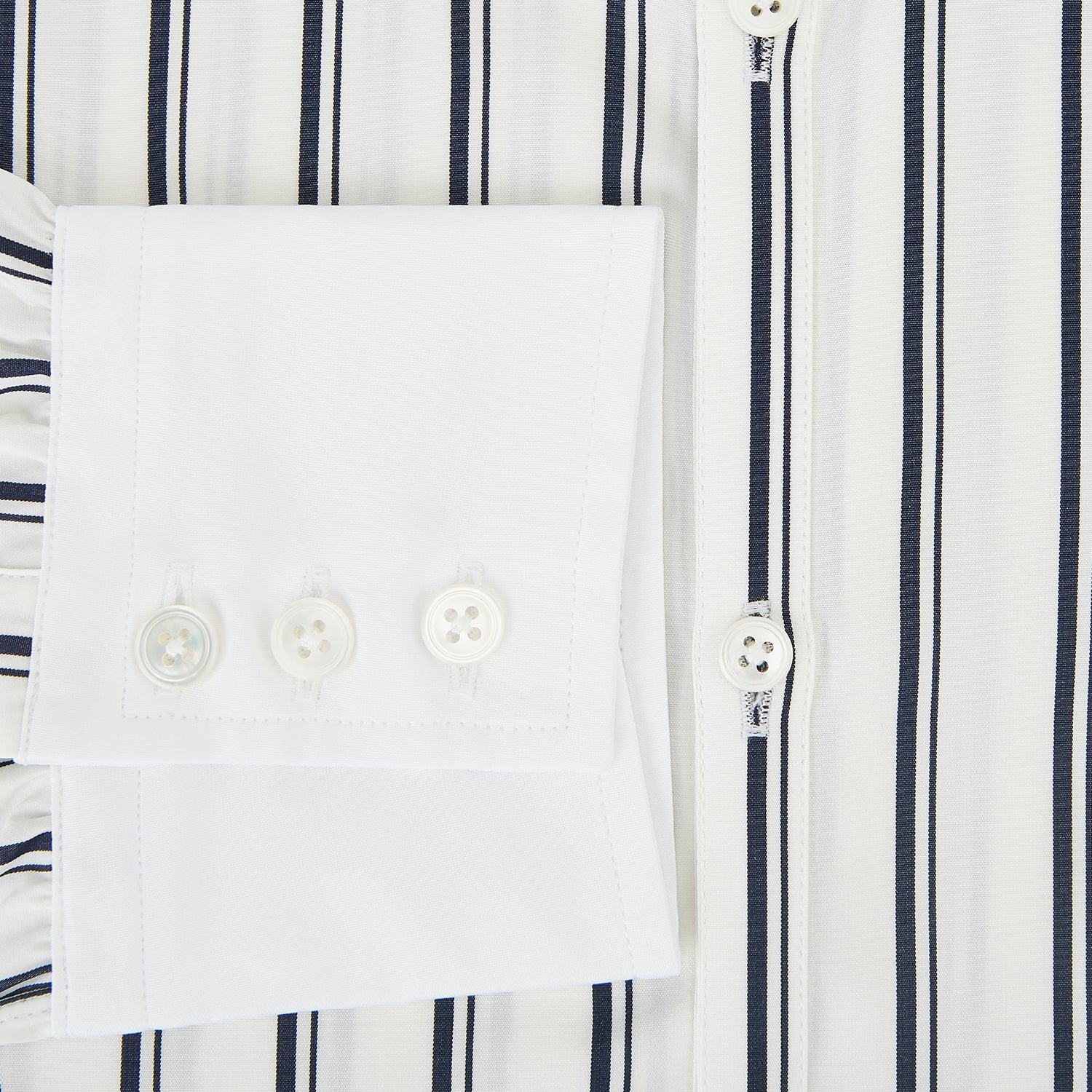 View 4 of product SHIRTS RF WH WINDSOR OPEN CLR WH 3BC NAVY STRIPE 19