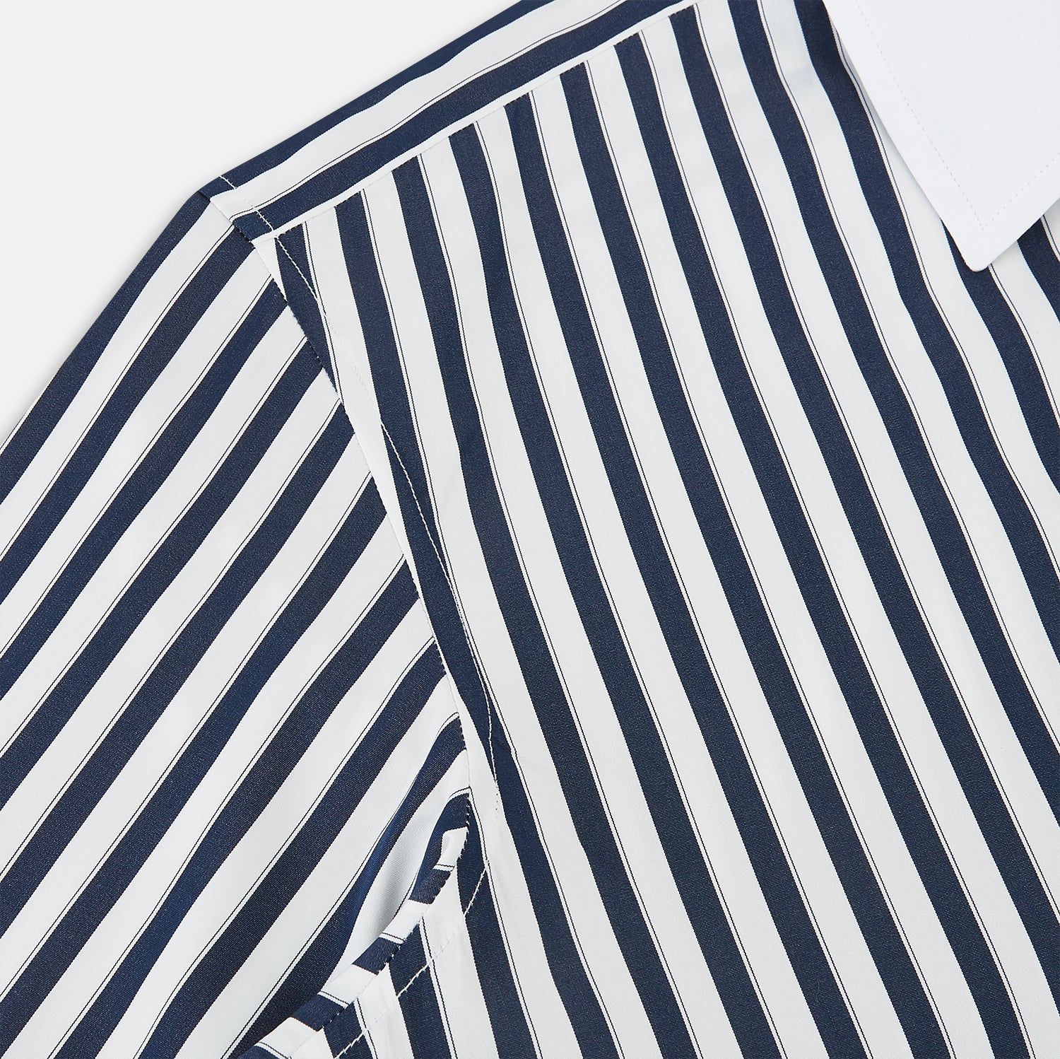View 6 of product SHIRTS RF WH WINDSOR OPEN CLR WH 3BC NAVY STRIPE 14.5
