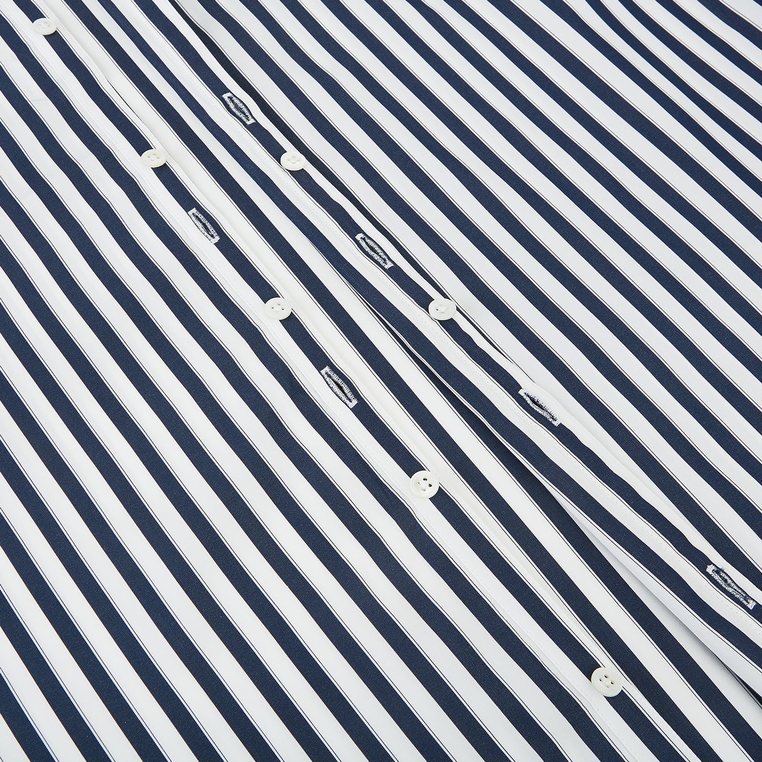View 7 of product SHIRTS RF WH WINDSOR OPEN CLR WH 3BC NAVY STRIPE 14.5