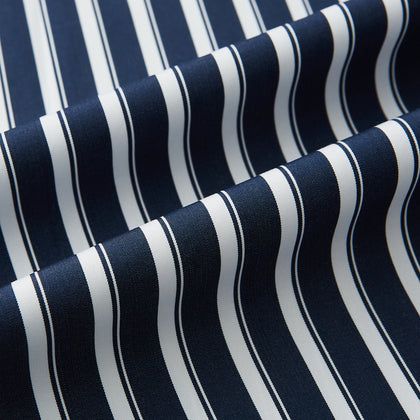 SHIRTS RF WH WINDSOR OPEN CLR WH 3BC NAVY STRIPE Image 7