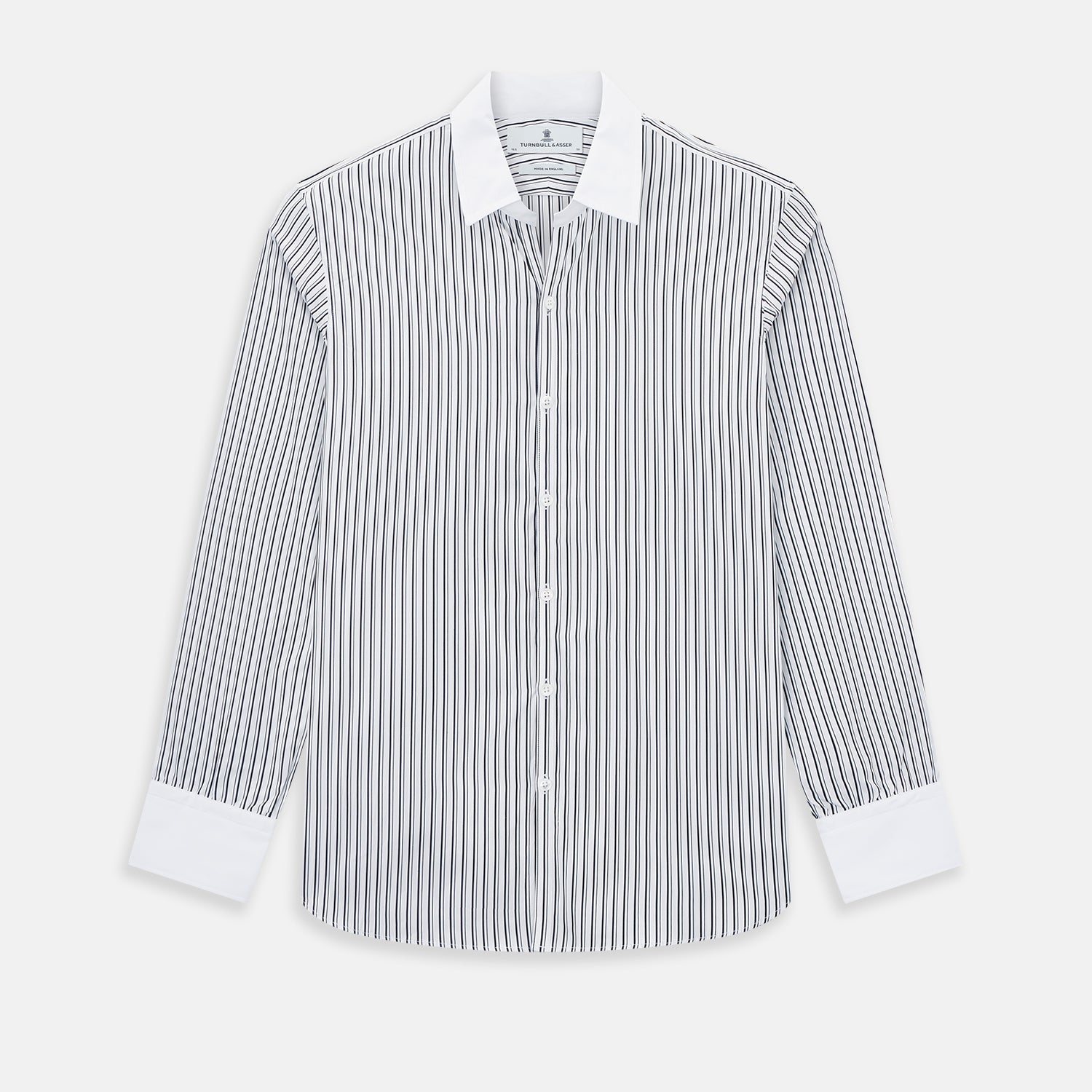 View 1 of product SHIRTS RF WH WINDSOR OPEN CLR WH 3BC NAVY STRIPE 19