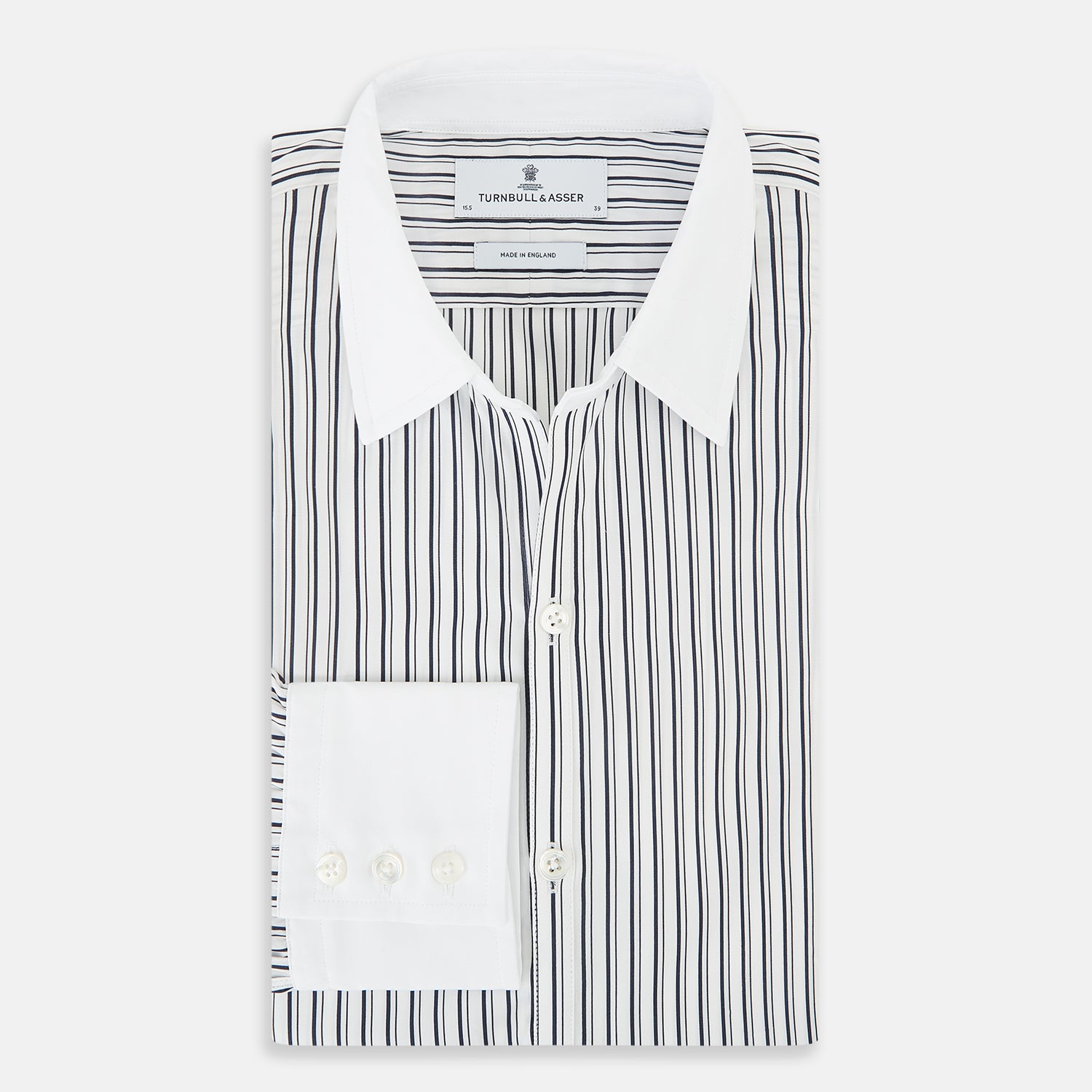 View 5 of product SHIRTS RF WH WINDSOR OPEN CLR WH 3BC NAVY STRIPE 19