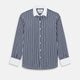 SHIRTS RF WH WINDSOR OPEN CLR WH 3BC WH STR ON NVY 15