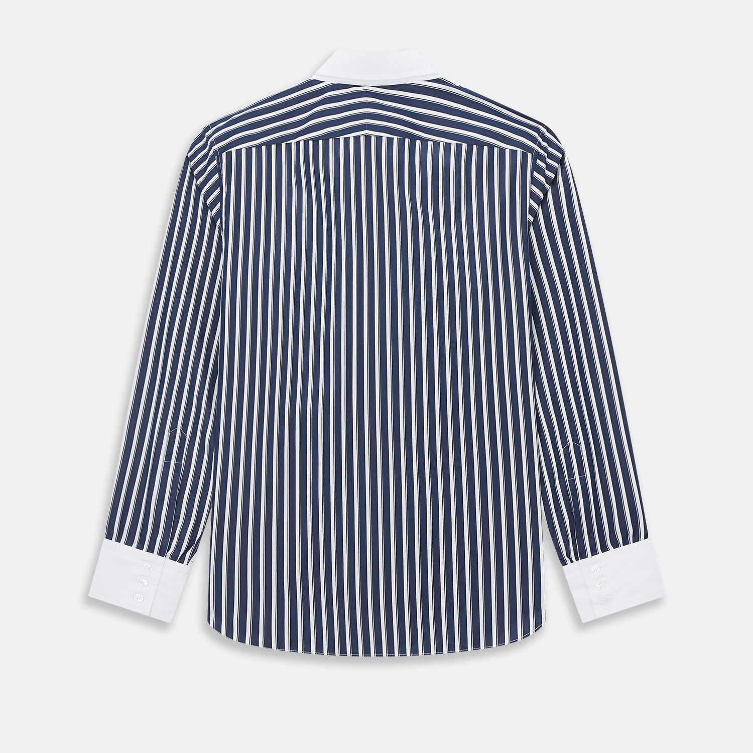 View 3 of product SHIRTS RF WH WINDSOR OPEN CLR WH 3BC WH STR ON NVY 15