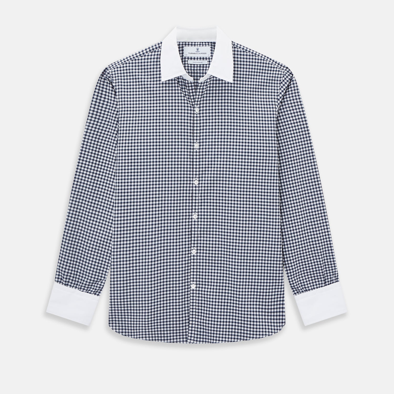 View 1 of product SHIRTS RF WH WINDSOR OPEN CLR WH 3BC NAVY CHECK 17