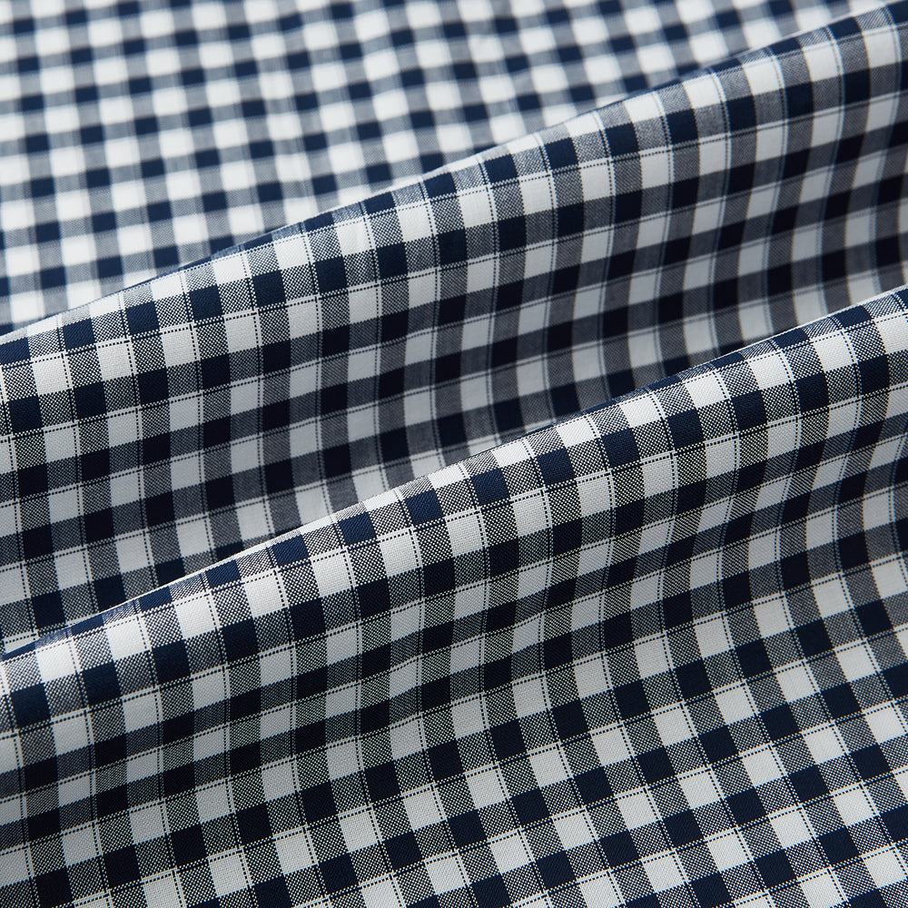 SHIRTS RF WH WINDSOR OPEN CLR WH 3BC NAVY CHECK 17