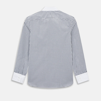 SHIRTS RF WH WINDSOR OPEN CLR WH 3BC NAVY CHECK Image 2